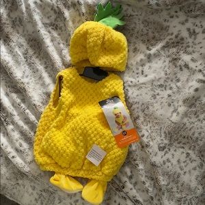 6-12 month pineapple costume